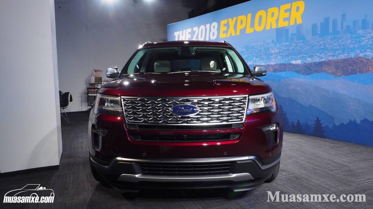 Đánh giá xe Ford Explorer 2018 về ưu nhược điểm và giá bán chính thức
