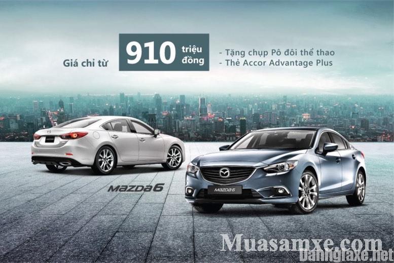 Giá xe Mazda 6 tháng 11/2016 chỉ con 910 triệu đồng