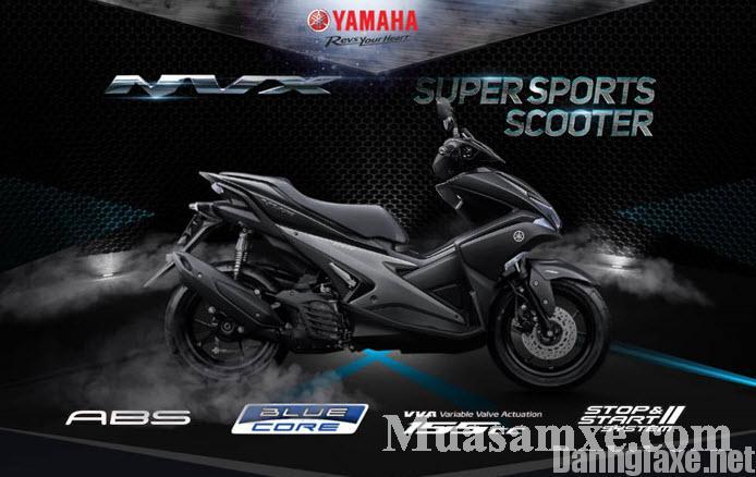 Yamaha NVX 155cc 2017 tại Việt Nam sẽ có 2 phiên bản cao cấp và tiêu chuẩn