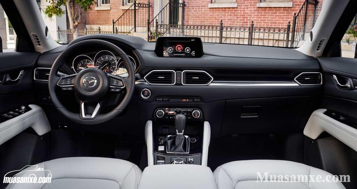 Đánh giá Mazda CX5 và Honda CR-V 2017 về thiết kế nội thất
