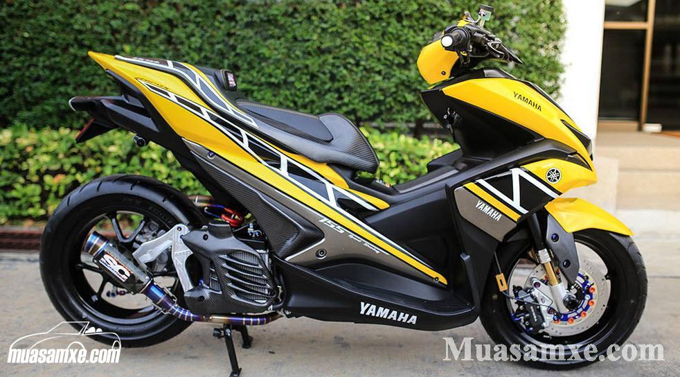 Ngắm Yamaha NVX độ với gam màu vàng cùng đồ chơi hiệu cực chất 1