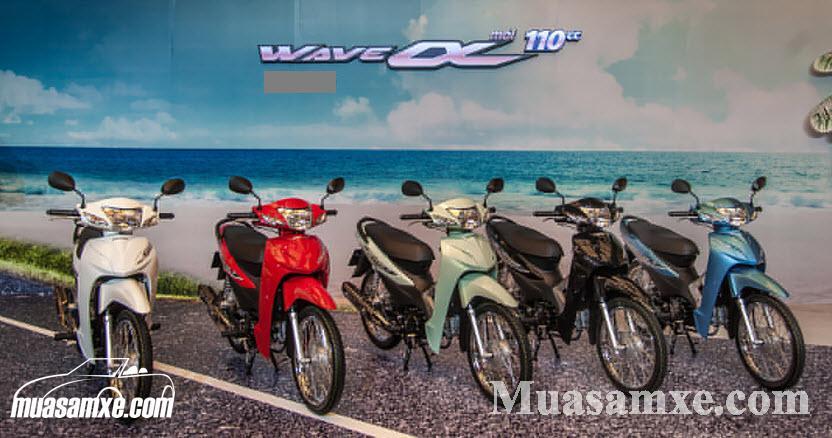 Giá xe Honda Wave Alpha 2017 tại đại lý chênh gần 1 triệu so với đề xuất 1