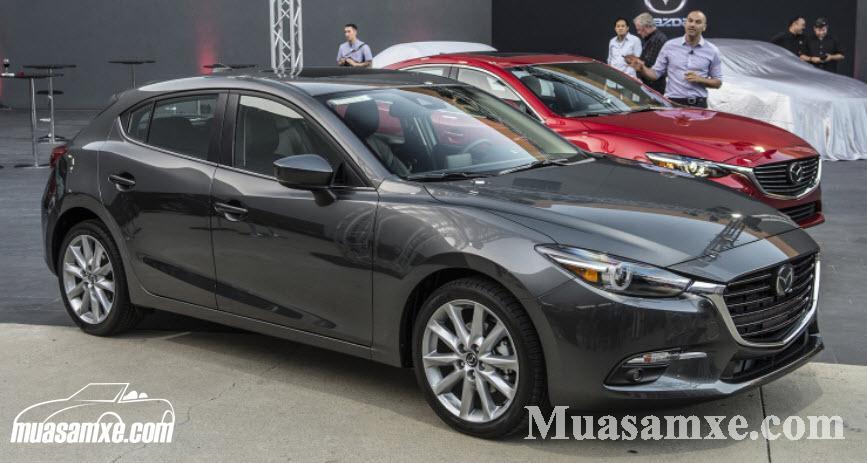 Giá xe Mazda 3 2017 từ 540 triệu VNĐ với 2 phiên bản sedan và hatchback 3