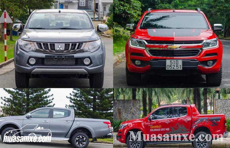 So sánh nên mua Chevrolet Colorado 2017 hay Mitsubishi Triton 2017? 1