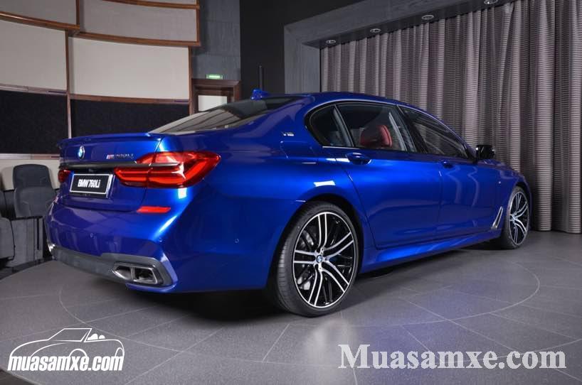 Cận cảnh BMW M760Li xDrive lên màu San Marino Blue cực chất