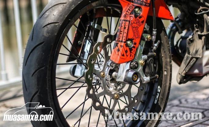 Cận cảnh xe Exciter 150 độ bánh căm cực chất của một biker Việt 4