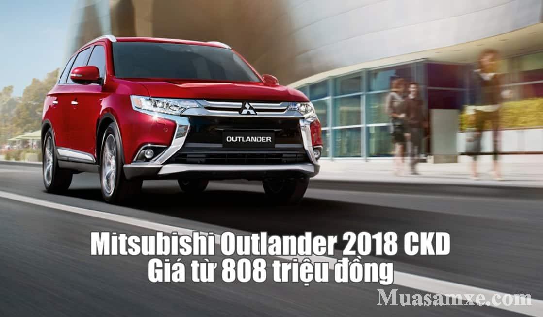 Bảng giá xe Mitsubishi 2018: Mitsubishi Mirage, Mitsubishi Attrage, Mitsubishi Outlander, Mitsubishi Pajero Sport, Mitsubishi Triton