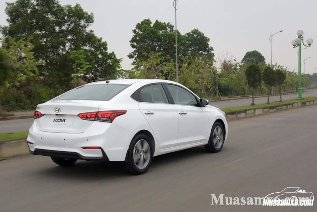 Hyundai Accent, Hyundai Accent 2018, Hyundai Accent 2019, giá xe Hyundai Accent 2018