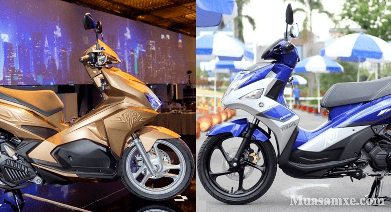 Nên mua Yamaha Nouvo Fi hay Honda Air Blade 2016? - MuasamXe.com
