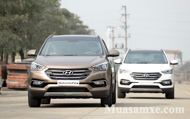 Hyundai SantaFe 2016 phiên bản mới công bố giá bán