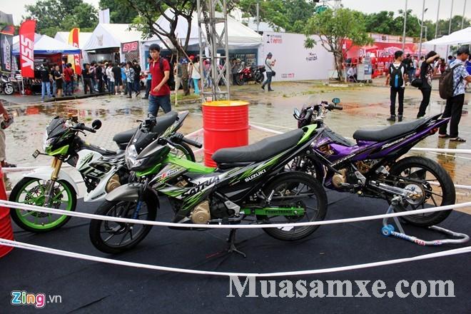 Hình ảnh Suzuki Raider độ kiểng mát mắt của dân chơi Sài Thành