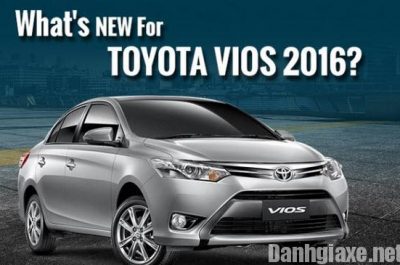 Toyota Vios 2016 giá bao nhiêu? đánh giá xe và khả năng vận hành