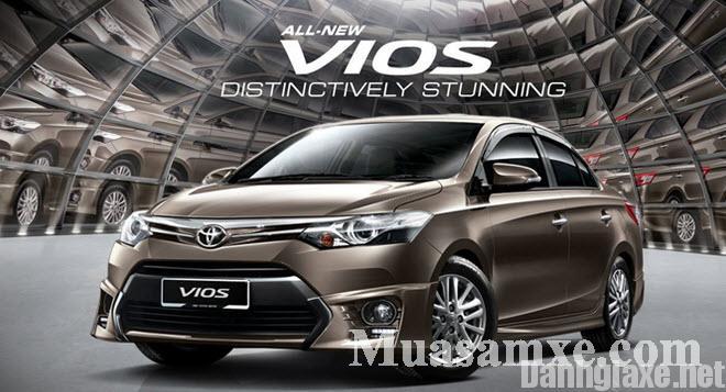  xe sedan hạng trung giá từ 500 - 600 triệu Toyota Vios 2016