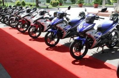 Honda Sonic 150 và Exciter 150 là 2 mẫu xe dành cho cảnh sát săn bắt cướp