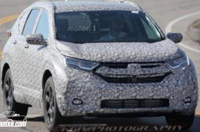 Đánh giá xe Honda CRV 2018: Mẫu SUV vừa lộ diện bản chạy thử