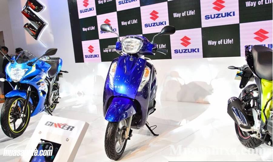 Suzuki Access 2017 125cc thế hệ mới giá bán mới nhất bao nhiêu?
