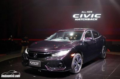 Cận cảnh Honda Civic Hatchback 2017 thế hệ mới tại Thái Lan