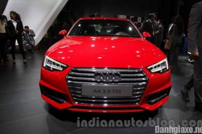 Audi A4 2016 sẽ được bán tại Ấn Độ vào tháng 9 tới