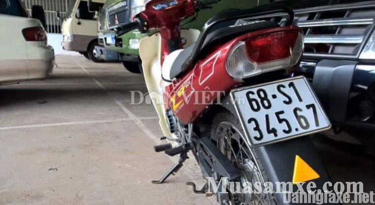 Su Sport 120cc đời 1999 cùng biển số đẹp trị giá trăm triệu tại Kiên Giang
