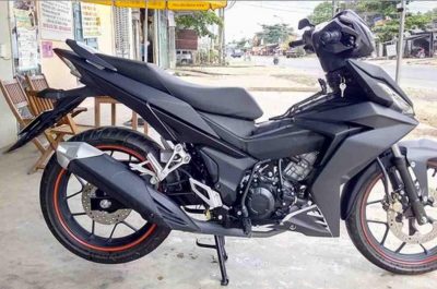 Cận cảnh Honda Winner 150 sau khi lên dàn áo “hai mặt”
