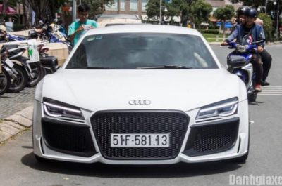 Ngắm Audi R8 V8 độ pô Akrapovic cá tính tại Sài Thành