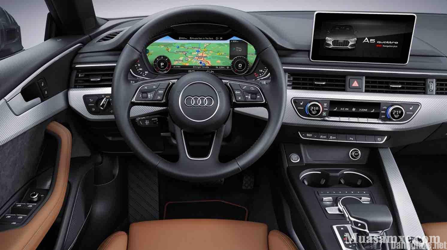 Đánh giá xe Audi A5 Sportback 2017 về thiết kế vận hành và giá bán