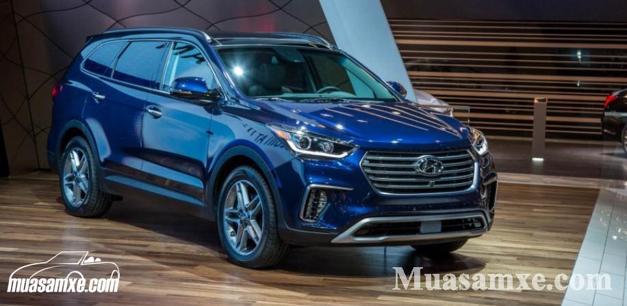 Đánh giá xe Hyundai SantaFe 2017 về hình ảnh thiết kế nội thất và động cơ vận hành 1