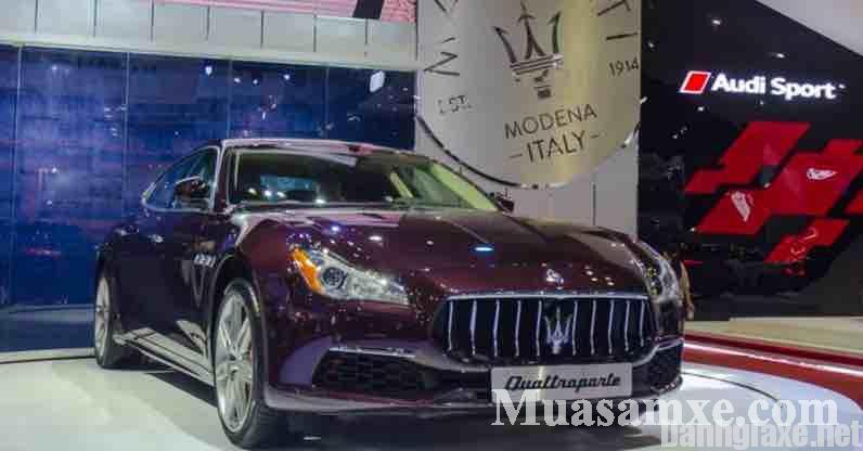 Maserati Quattroporte 2017 không thay đổi về thiết kế, giá bán tăng nhẹ