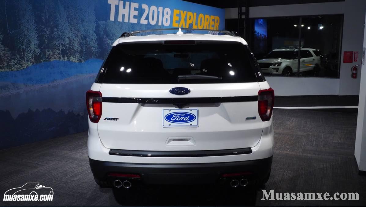 Đánh giá xe Ford Explorer 2018 về ưu nhược điểm và giá bán chính thức