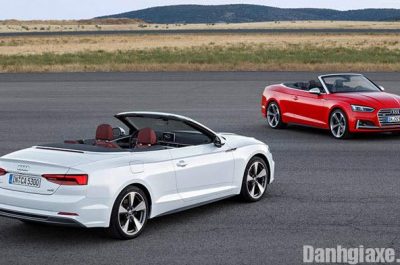 Đánh giá xe Audi A5/S5 Cabriolet 2017 về thiết kế nội ngoại thất & khả năng vận hành