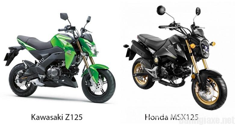 Tầm 90 triệu nên mua Kawasaki Z125 hay Honda MSX 125?