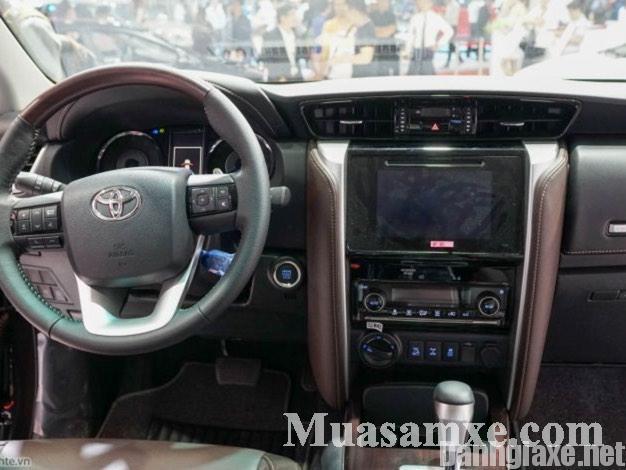 Thông số kỹ thuật và hình ảnh nội ngoại thất xe Toyota Fortuner 2017