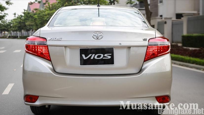 Toyota Vios 1.5E 2017 số tự động giá bao nhiêu? Đánh giá kèm hình ảnh chi tiết