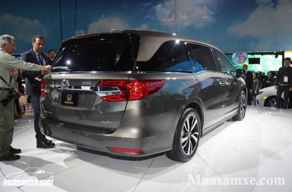 Đánh giá xe Honda Odyssey 2018 về thiết kế nội ngoại thất và giá bán