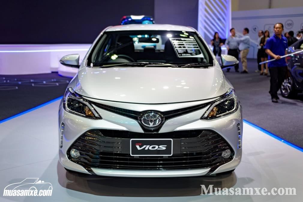 Thông số kỹ thuật Toyota Vios 2017 thế hệ mới vừa ra mắt tại Thái Lan