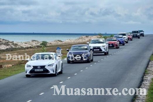 Bộ tứ Lexus Turbo, GS,RX, NX,và RC trải nghiệm thực tế từ TPHCM đến Nha Trang