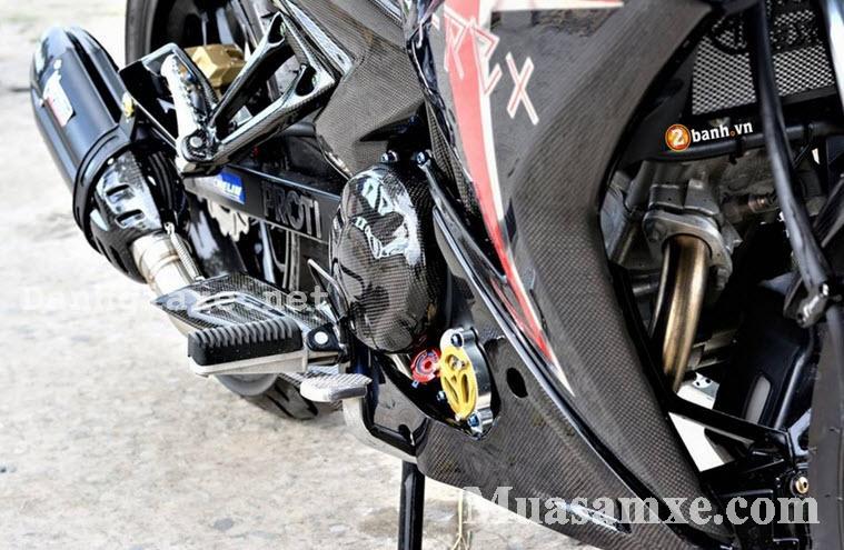 Chất lừ Yamaha Exciter 150 độ full dàn áo Carbon Fiber của biker Việt