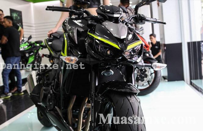 Giá xe Kawasaki Z1000 2017 tại Việt Nam lần lượt 399 và 439 triệu VNĐ với 2 phiên bản 4