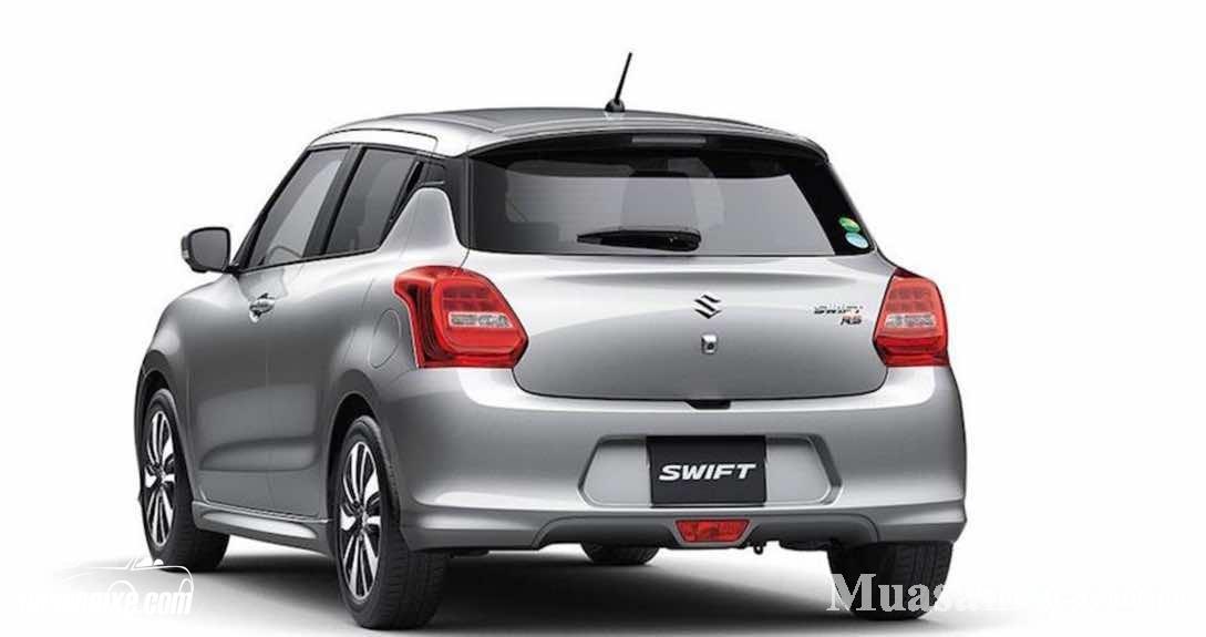 Giá xe Suzuki Swift 2017 từ 12.300 USD với 6 phiên bản lựa chọn