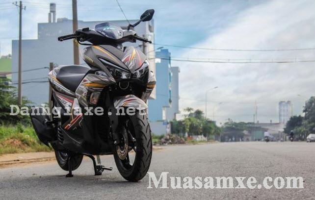 Ngắm Yamaha NVX 155 2017 độ phong cách Dark Devil cực chất của biker Sài Gòn