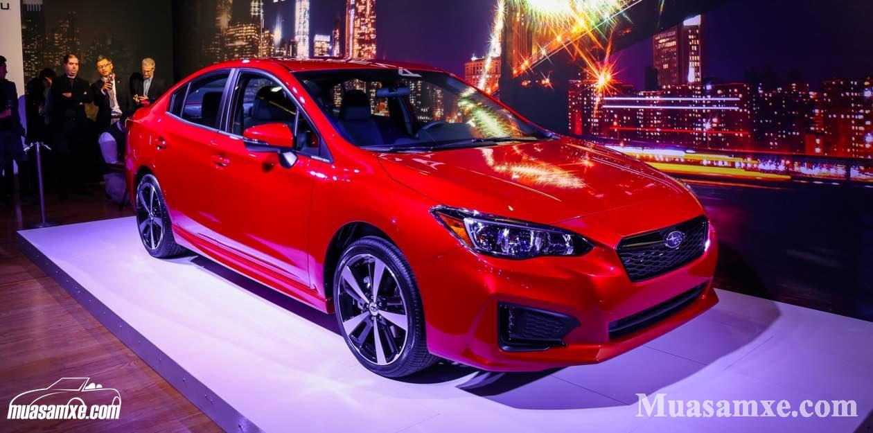 Đánh giá xe Subaru Impreza 2017 về thiết kế nội ngoại thất và giá bán