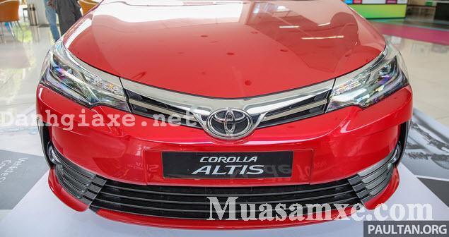 Toyota Altis 2017 vừa ra mắt tại Malaysia với giá từ 27.347 USD 