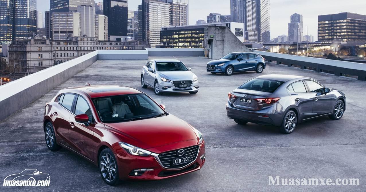 Mazda 3 2017 chính thức ra mắt tại Thái Lan với 2 kiểu dáng