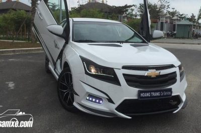 Cận cảnh Chevrolet Cruze độ bodykit giá 100 triệu của thiếu gia Đà Nẵng