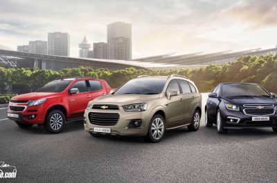 Doanh số bán xe Chevrolet tăng trưởng 34% trong năm 2016