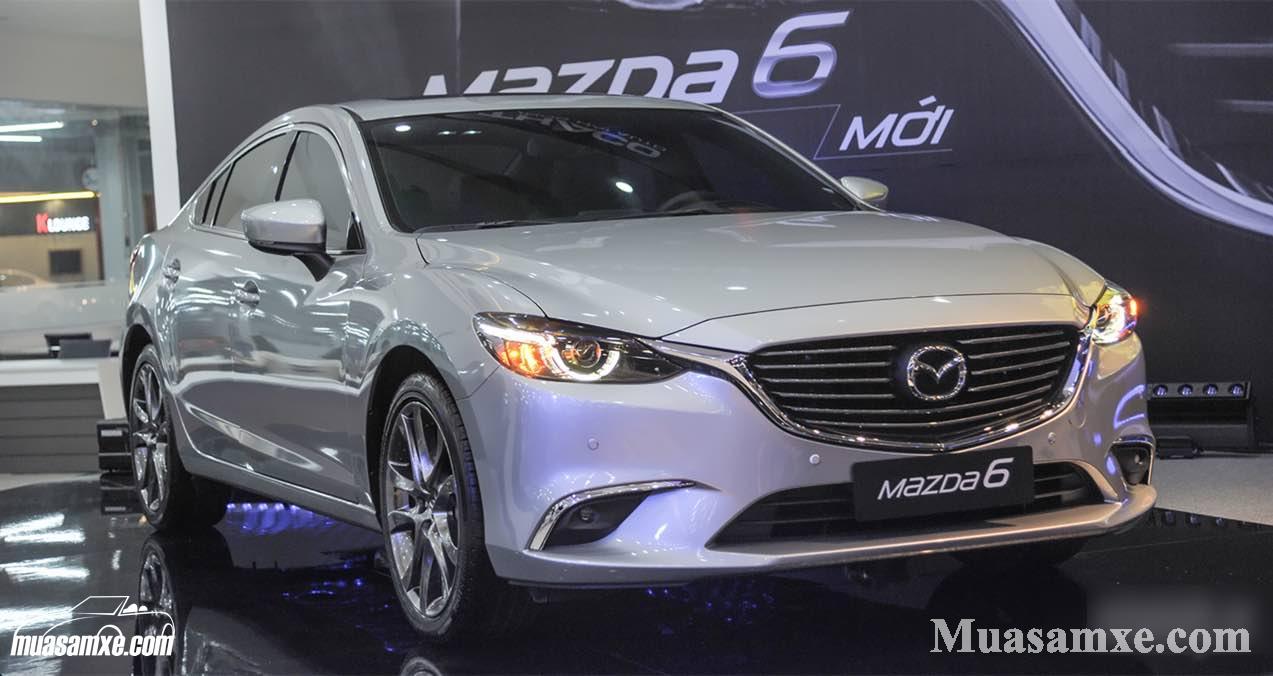 Giá xe Mazda6 2017 kèm phần đánh giá ưu nhược điểm & KM mới nhất