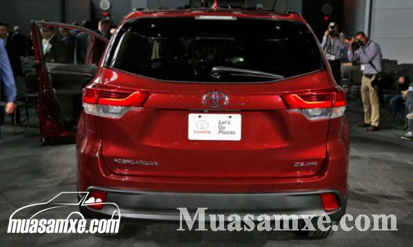 Đánh giá xe Toyota Highlander 2017 về hình ảnh thiết kế & giá bán 4