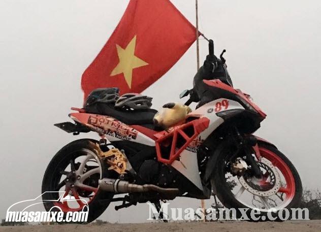 Cận cảnh Exciter 150 độ lớp ''áo'' Đột Kích cực chất của biker Việt 3