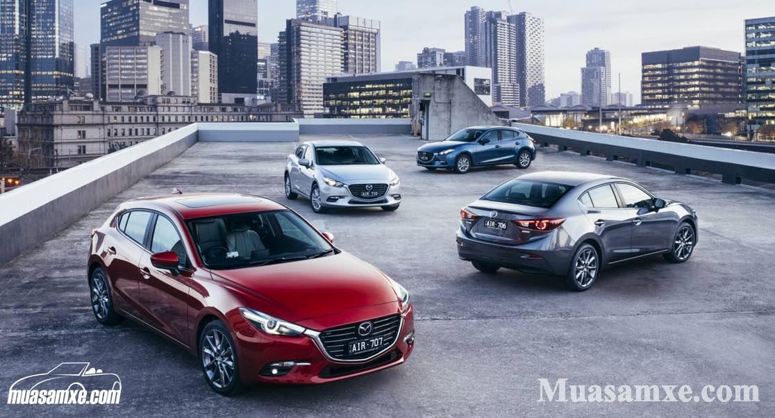 Giá xe Mazda 3 bản Sedan & Hatchback tháng 4/2017 mới nhất hôm nay