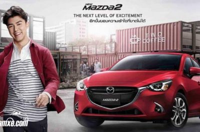 Giá xe Mazda 2 2017 từ 345 triệu với 2 phiên bản sedan và hatchback vừa ra mắt